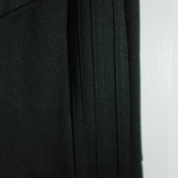 Adidas black aeroready jogger pants side zippers ankle size S - Picture 7 of 16